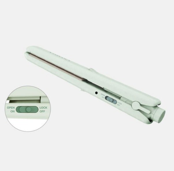 VODANA Pocket Mini Flat Iron Melange Green, Free-voltage from Korea