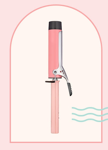 VODANA SWEET BOX Pink 36mm (Glam Wave Curling Iron 36mm Pink Colour + 2 items) from Korea_H by VODANA