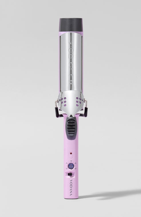 VODANA SWEET BOX Violet 36mm (Glam Wave Curling Iron 36mm Violet Colour + 2 items) from Korea_H by VODANA