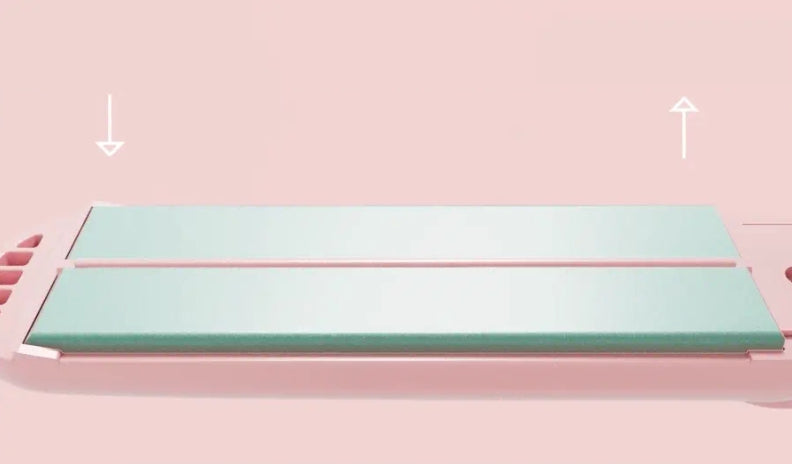 VODANA Soft Bar Flat Iron Ivory Mood Body, Free-voltage from Korea