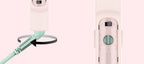 VODANA Soft Bar Flat Iron Ivory Mood Body, Free-voltage from Korea