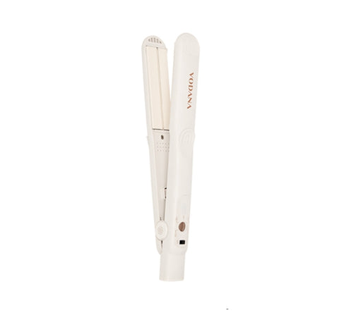 VODANA Soft Bar Flat Iron Ivory Mood Body, Free-voltage from Korea