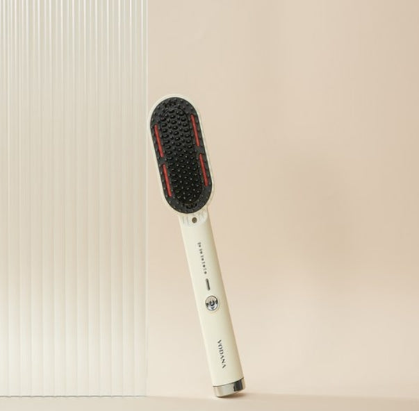 VODANA Volume & Straight Heat Brush, Universal Voltage from Korea