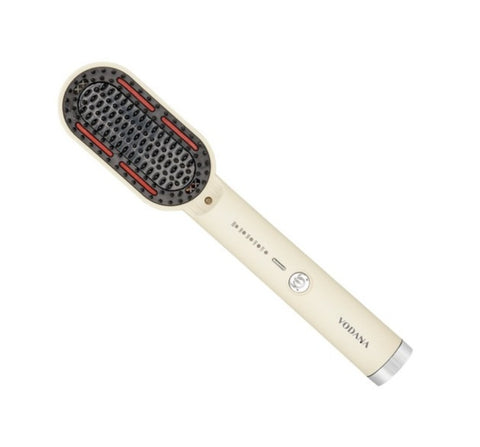 VODANA Volume & Straight Heat Brush, Universal Voltage from Korea
