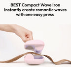 VODANA Compact Wave Iron 38mm Ivory Mood, Dual Voltage from Korea