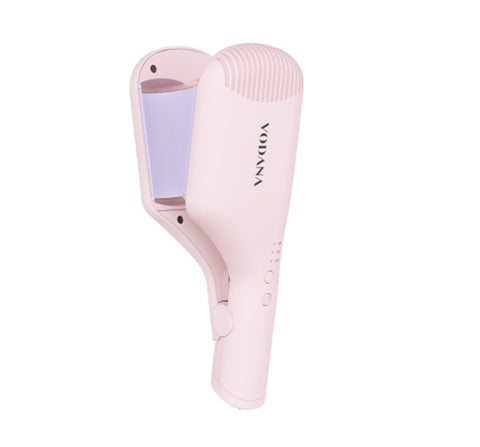 VODANA Compact Wave Iron 38mm Pink Lavender, Dual Voltage from Korea