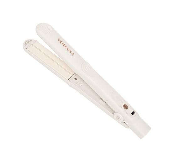 VODANA Soft Bar Flat Iron Ivory Mood Body, Free-voltage from Korea