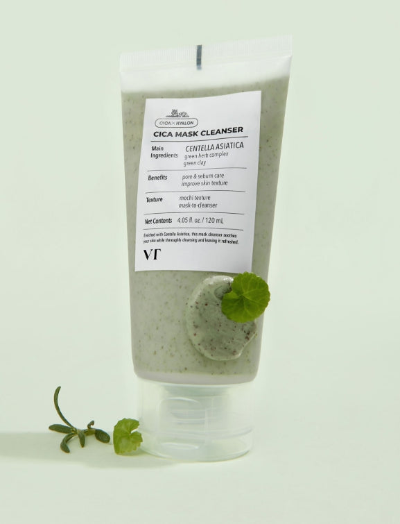 2 x VT COSMETICS Cica Mask Cleanser 120ml from Korea