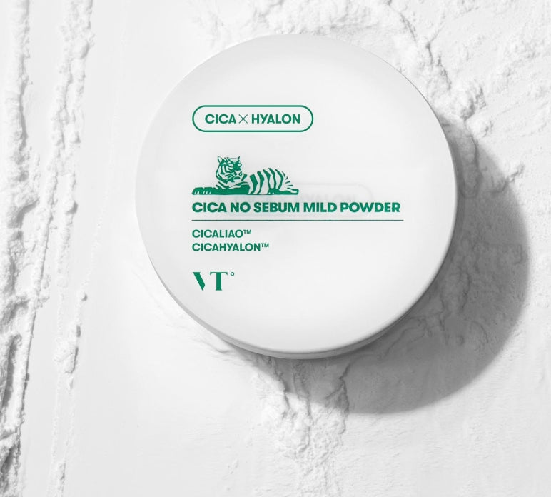 VT COSMETICS Cica No Sebum Mild Powder 5g from Korea