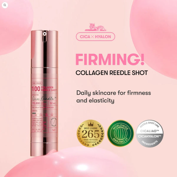 VT COSMETICS Collagen Reedle Shot 100, 50ml from Korea