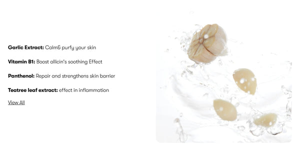 2 x VT COSMETICS Garlic AC Reedle Shot Spot Cream 15ml from Korea