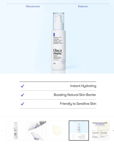 VT COSMETICS Glucamune Essence 100ml from Korea
