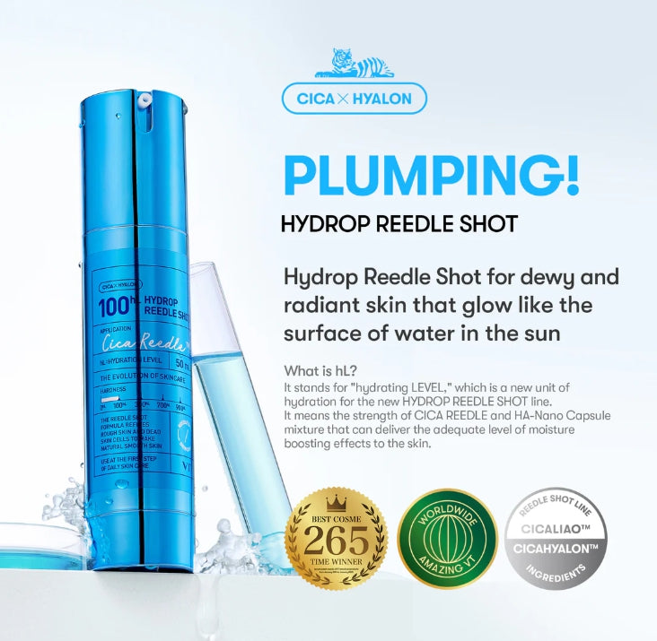 VT COSMETICS Hydrop Reedle Shot 100hL 50ml from Korea