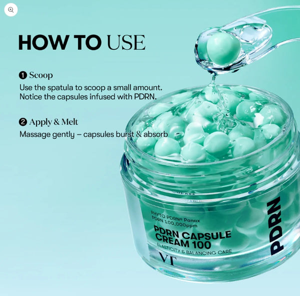 VT COSMETICS PDRN CAPSULE CREAM 100 50ml from Korea
