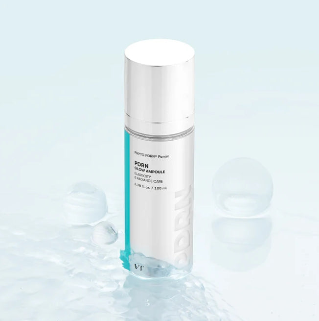 2 x VT COSMETICS PDRN Glow Ampoule 100ml - Radiance & Deep Hydration Mist from Korea