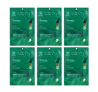 6 x VT COSMETICS Pro Cica Reedle Shot 100 2 Step Hydrogel Mask from Korea
