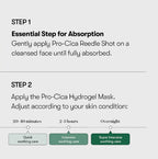 6 x VT COSMETICS Pro Cica Reedle Shot 100 2 Step Hydrogel Mask from Korea