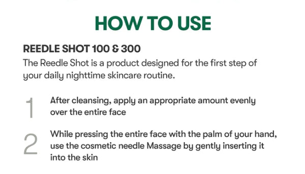 2 x VT COSMETICS Pro Cica Reedle Shot 100, 50ml from Korea