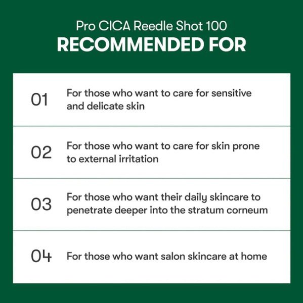 2 x VT COSMETICS Pro Cica Reedle Shot 100, 50ml from Korea