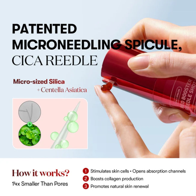 VT COSMETICS Red Booster Reedle Shot 100, 50ml from Korea