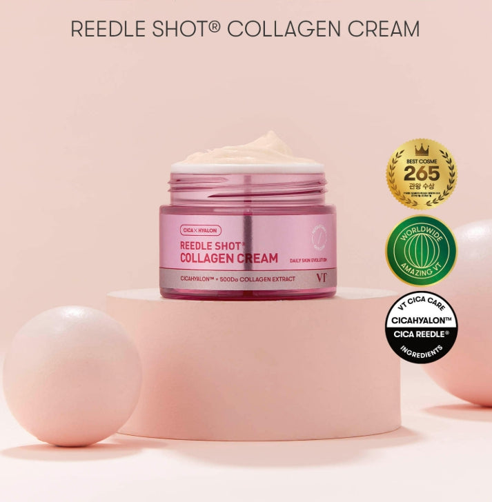 VT COSMETICS Reedle Shot Collagen Cream 50ml - Firming & Hydration K‑Beauty Cream from Korea