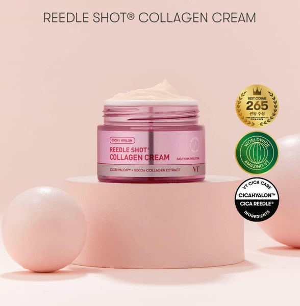 VT COSMETICS Reedle Shot Collagen Cream 50ml - Firming & Hydration K‑Beauty Cream from Korea