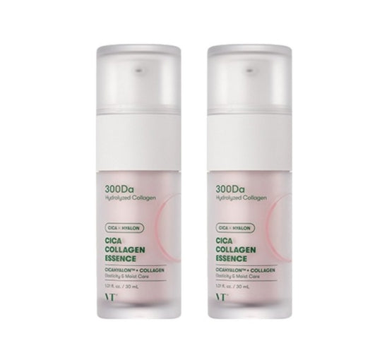 2 x VT COSMETICS Cica Collagen Essence 30ml from Korea