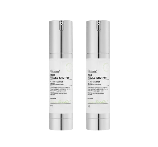 2 x VT COSMETICS Mild Reedle Shot 50, 50ml from Korea