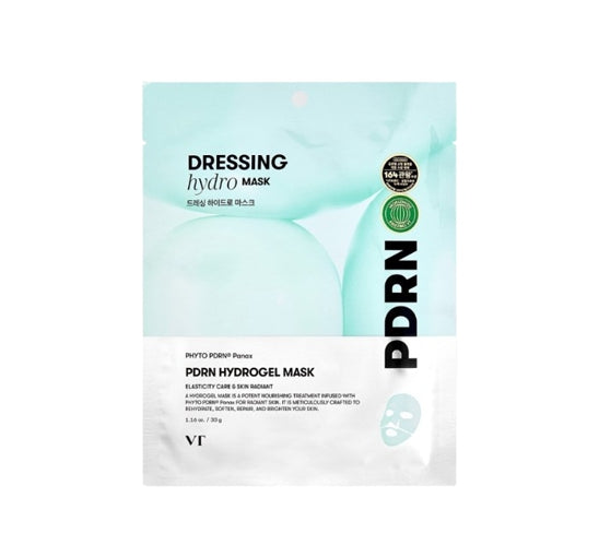 4 x VT COSMETICS PDRN Hydrogel Mask - Deep Hydration & Skin Repair Sheet Mask from Korea