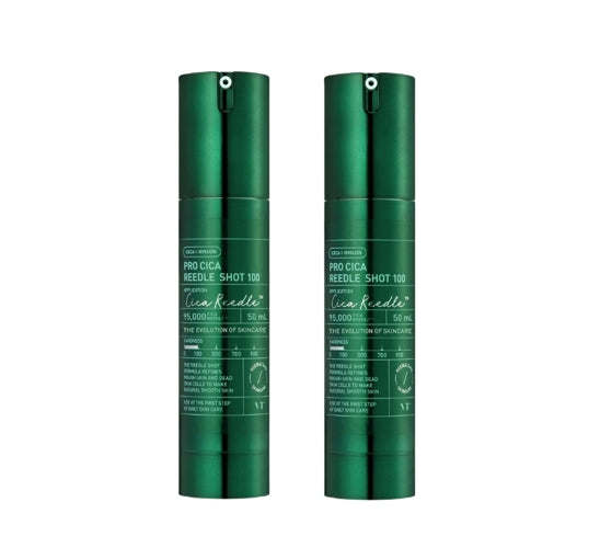2 x VT COSMETICS Pro Cica Reedle Shot 100, 50ml from Korea