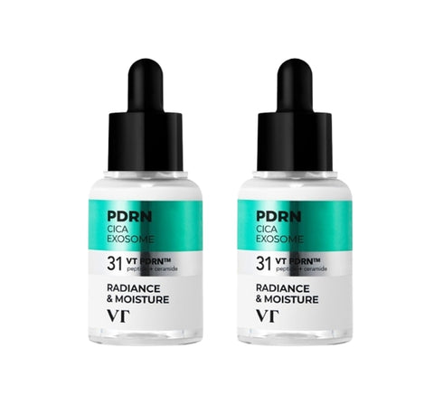 2 x VT COSMETICS R5 Firming Ampoule 30ml - PDRN & Peptide Firming Serum from Korea