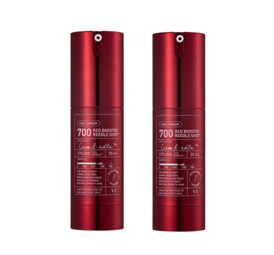 2 x VT COSMETICS Red Booster Reedle Shot 700, 30ml from Korea