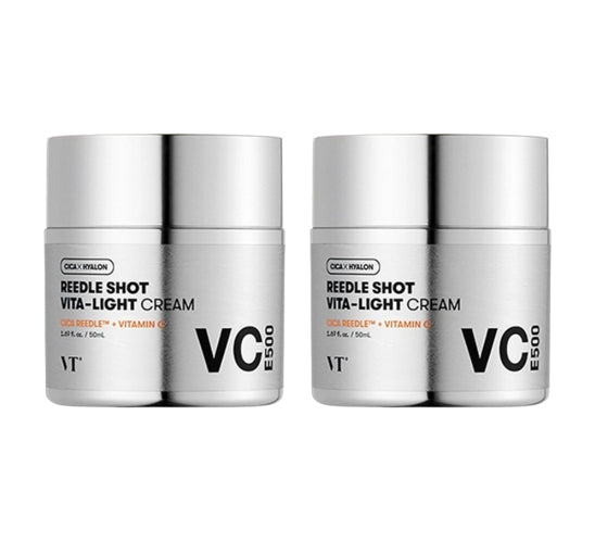 2 x VT COSMETICS Reedle Shot Vita-light Cream 50ml from Korea