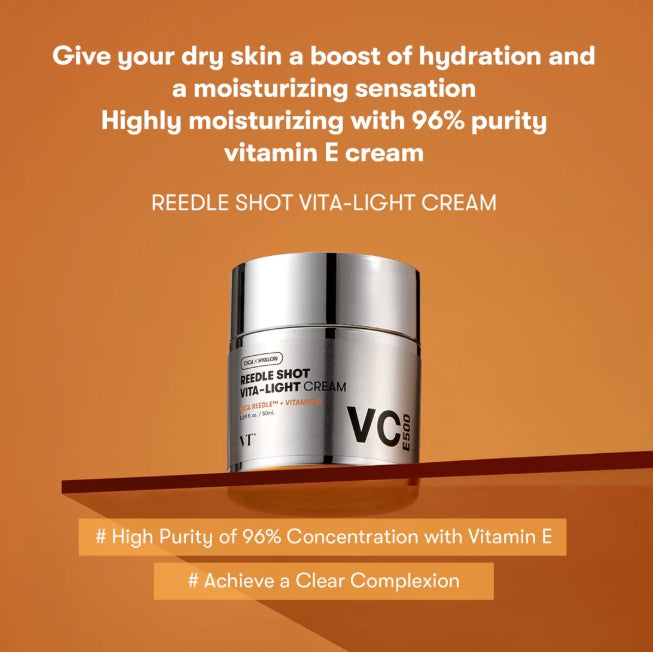 VT COSMETICS Reedle Shot Vita-light Cream 50ml from Korea