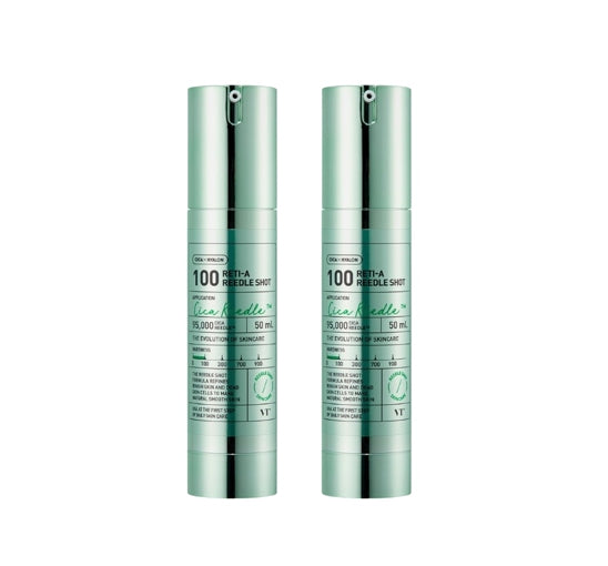 2 x VT COSMETICS Reti-A Reedle Shot 100 50ml from Korea