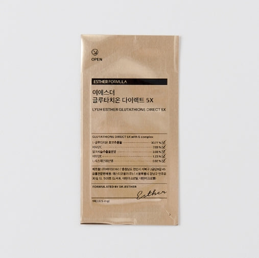 ESTHER FORMULA Glutathione Direct Film 5X , 30 Sheets from Korea_KT by ESTHER FORMULA