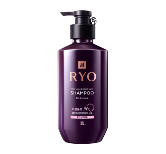Ryo Jayangyunmo 9EX Hair Loss Expert Care Shampoo for Dry Scalp 400ml from Korea by Ryo