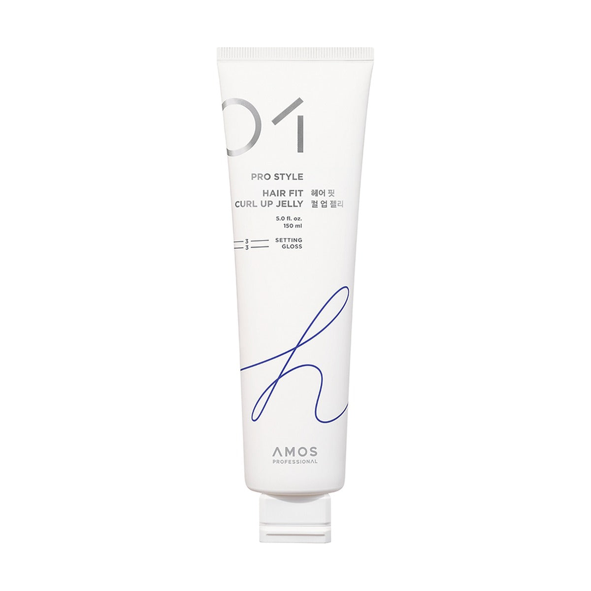 AMOS PROFESSIONAL Pro Style Hair Fit Curl Up Jelly 150ml tube