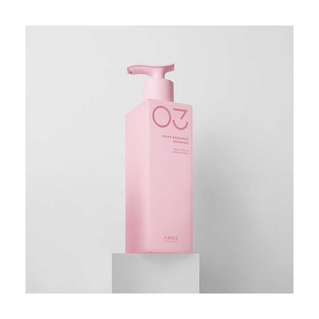 AMOS PROFESSIONAL Silky Radiance Shampoo 500g bottle