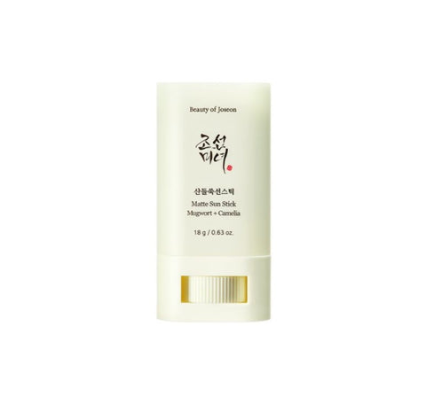 Beauty of Joseon Matte Sun Stick : Mugwort + Camelia 18g, SPF50+ PA++++ from Korea by Beauty of Joseon