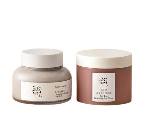 Beauty of Joseon Red Bean Refreshing Pore Mask 140mL + Ground Rice and Honey Glow Mask 150ml from Korea by Beauty of Joseon