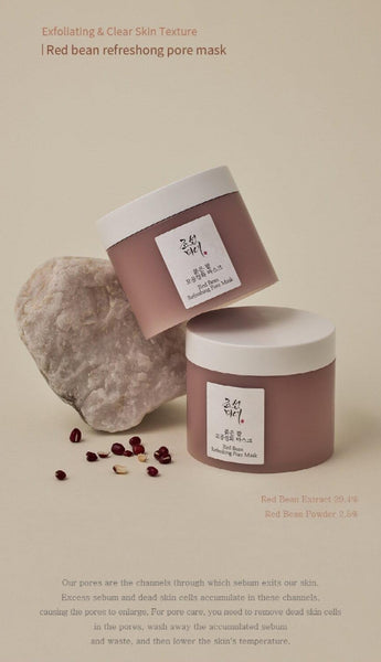 2 X Beauty of Joseon Red Bean Refreshing Pore Mask 140mL from Korea by Beauty of Joseon