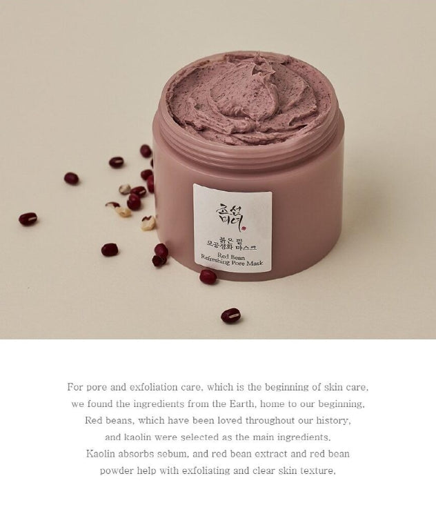 2 X Beauty of Joseon Red Bean Refreshing Pore Mask 140mL from Korea by Beauty of Joseon