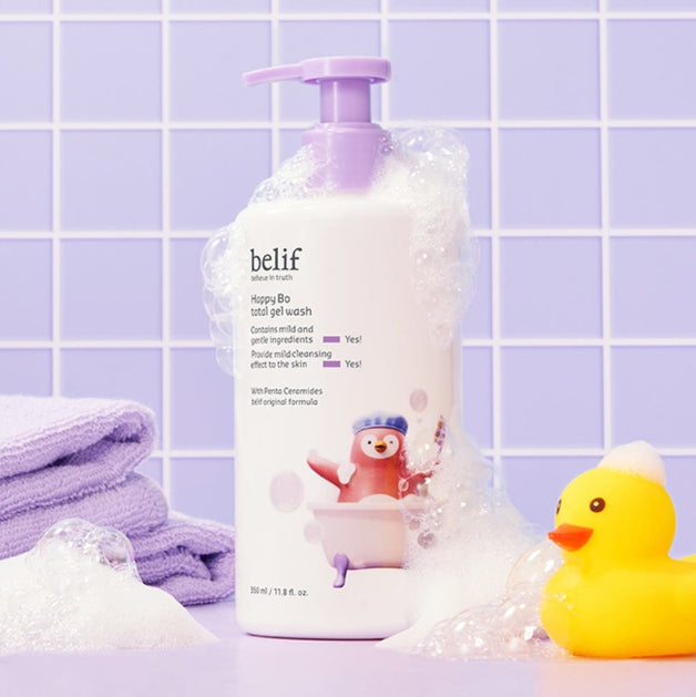 2 x [Baby & Toddler] belif Happy Bo Total Gel Wash 350ml from Korea