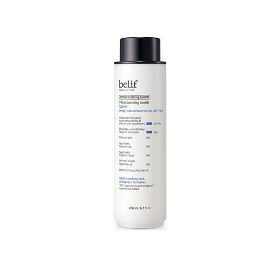 belif Moisturizing Bomb Toner 200ml from Korea