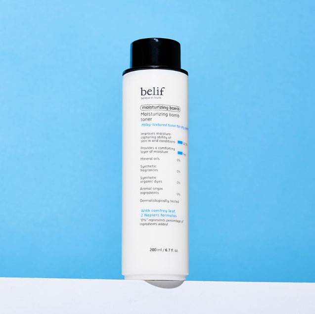 2 x belif Moisturizing Bomb Toner 200ml from Korea