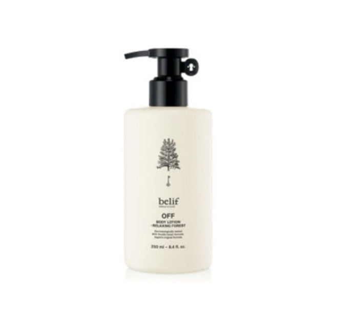 belif OFF Body Lotion Relaxing Forest 250ml from Korea by belif