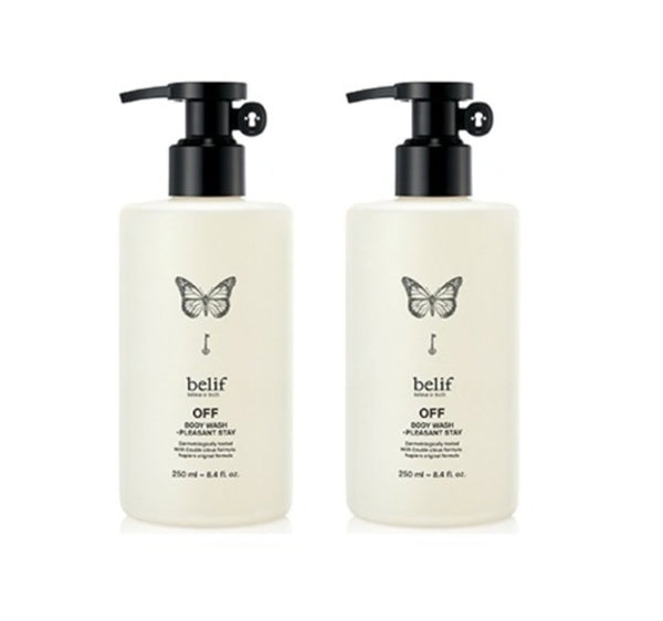 2 x belif OFF Body Wash Pleasant Stay 250ml from Korea by belif