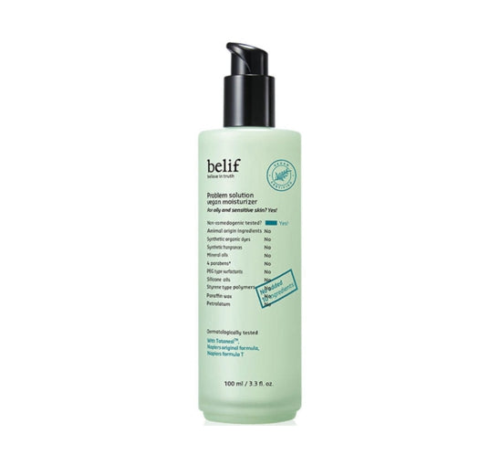 [Renewal] belif Problem Solution Vegan Moisturizer 100ml from Korea
