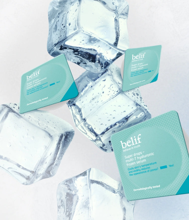 2 x belif Super Drops Multi-7 Hyaluronic Frozen Serum (3ml x 6ea) from Korea